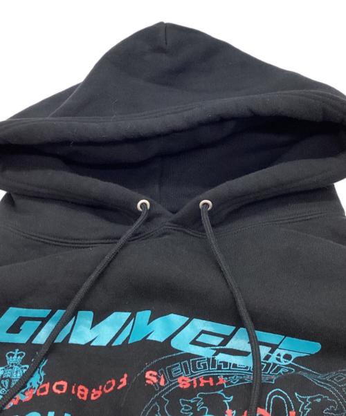 NEIGHBORHOOD（ネイバーフッド）NEIGHBORHOOD (ネイバーフッド) NH X GIMME FIVE . SWEAT HOODIE ブラック サイズ:XLの古着・服飾アイテム
