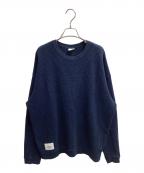 WTAPSダブルタップス）の古着「24AW WAFFLE/LS/COTTON　/　242ATDT-CSM21」｜ネイビー