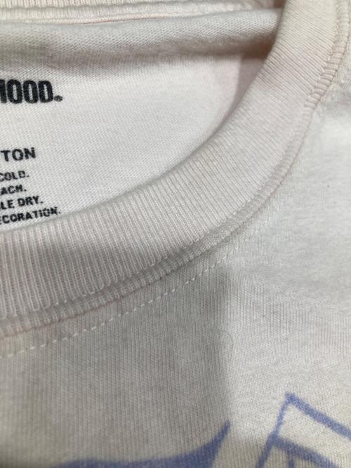 NEIGHBORHOOD（ネイバーフッド）NEIGHBORHOOD (ネイバーフッド) NH TEE LS-9 落書きグラフィックロンT ピンク サイズ:XLの古着・服飾アイテム