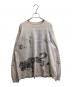 NEIGHBORHOOD（ネイバーフッド）の古着「NH TEE LS-9 落書きグラフィックロンT」｜ピンク