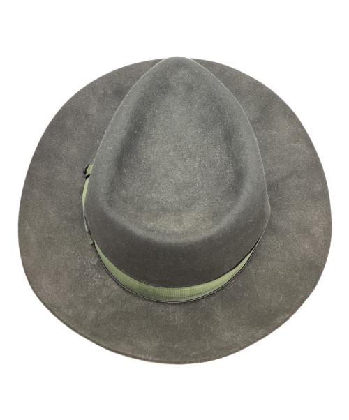 BORSALINO（ボルサリーノ）BORSALINO (ボルサリーノ) フェルトハット ブラックの古着・服飾アイテム