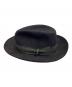 BORSALINO (ボルサリーノ) フェルトハット ブラック：12000円