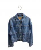 LEVI'S PReMIUM×SLOBE IENAリーバイス プレミアム×スローブ イエナ）の古着「別注 BALLON SLEEVE TRUCKER JACKET」｜ブルー