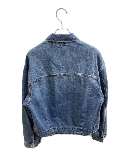 LEVI'S PReMIUM（リーバイス プレミアム）LEVI'S PReMIUM (リーバイス プレミアム) SLOBE IENA (スローブ イエナ) 別注 BALLON SLEEVE TRUCKER JACKET ブルー サイズ:XXSの古着・服飾アイテム