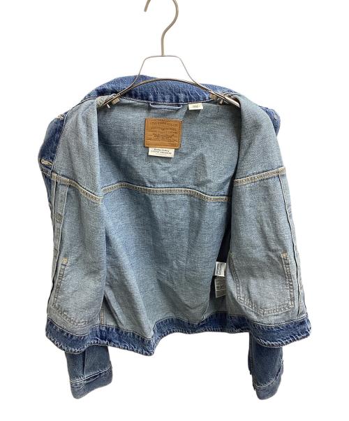 LEVI'S PReMIUM（リーバイス プレミアム）LEVI'S PReMIUM (リーバイス プレミアム) SLOBE IENA (スローブ イエナ) 別注 BALLON SLEEVE TRUCKER JACKET ブルー サイズ:XXSの古着・服飾アイテム