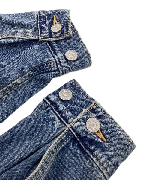 LEVI'S PReMIUM（リーバイス プレミアム）LEVI'S PReMIUM (リーバイス プレミアム) SLOBE IENA (スローブ イエナ) 別注 BALLON SLEEVE TRUCKER JACKET ブルー サイズ:XXSの古着・服飾アイテム