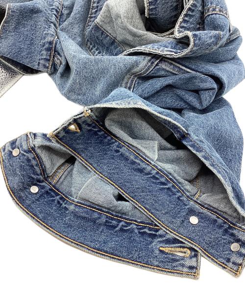 LEVI'S PReMIUM（リーバイス プレミアム）LEVI'S PReMIUM (リーバイス プレミアム) SLOBE IENA (スローブ イエナ) 別注 BALLON SLEEVE TRUCKER JACKET ブルー サイズ:XXSの古着・服飾アイテム