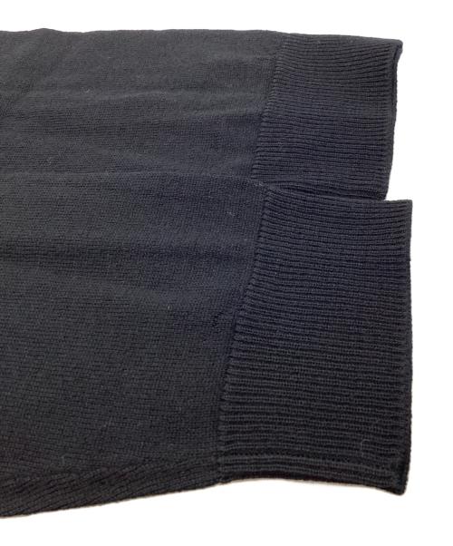 LOEWE（ロエベ）LOEWE (ロエベ) アナグラム刺繍ウールカーディガン  / Q825Y16K05 ブラック サイズ:L 未使用品の古着・服飾アイテム