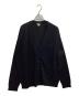 LOEWE（ロエベ）の古着「アナグラム刺繍ウールカーディガン　/　Q825Y16K05」｜ブラック