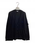 LOEWEロエベ）の古着「アナグラム刺繍ウールカーディガン / Q825Y16K05」｜ブラック