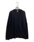 LOEWE（ロエベ）の古着「アナグラム刺繍ウールカーディガン　/　Q825Y16K05」｜ブラック