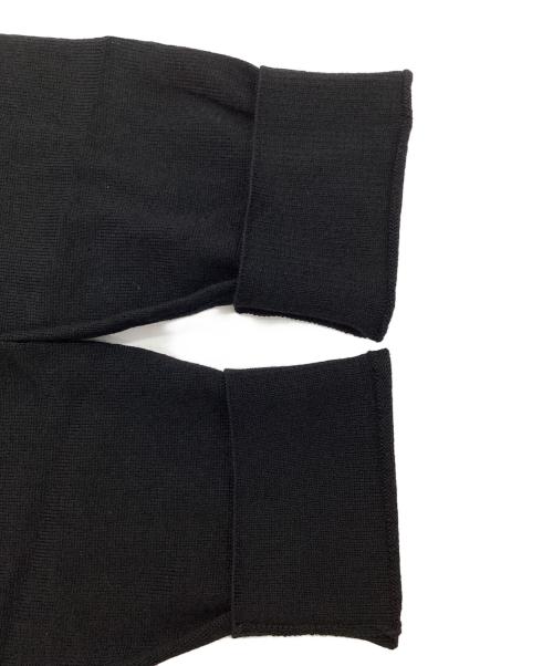 LOEWE（ロエベ）LOEWE (ロエベ) アナグラム刺繍ウールカーディガン / Q825Y16K05 ブラック サイズ:L 未使用品の古着・服飾アイテム
