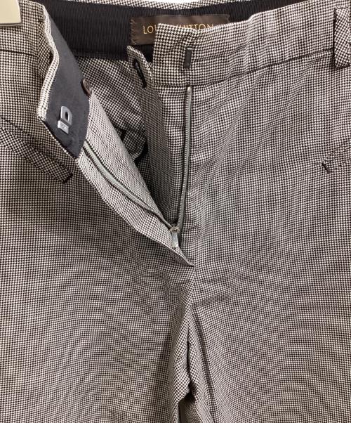 LOUIS VUITTON（ルイ ヴィトン）LOUIS VUITTON (ルイ ヴィトン) ウールモヘヤパンツ グレー サイズ:38の古着・服飾アイテム