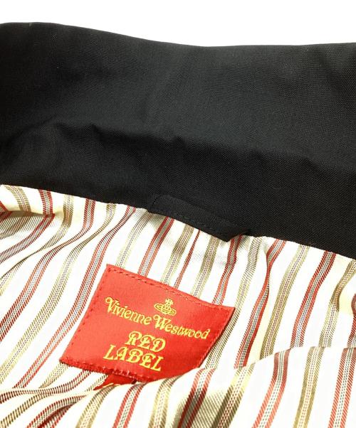 Vivienne Westwood（ヴィヴィアンウエストウッド）Vivienne Westwood (ヴィヴィアンウエストウッド) 変形ジャケットスカートセット　/　356-01-42011　/　05SS イタリア製  ネイビー サイズ:42の古着・服飾アイテム