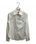 Vivienne Westwood RED LABEL（ヴィヴィアンウエストウッドレッドレーベル）の古着「オーブ刺繍シャツ / 356-01-82001」｜ホワイト