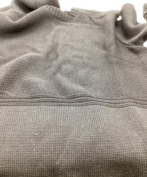 HERMES（エルメス）HERMES (エルメス) シルク混肩ボタンニットワンピース ブラック サイズ:38の古着・服飾アイテム