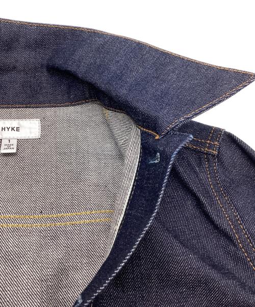 HYKE（ハイク）HYKE (ハイク) TYPE3 TIGHT FIT デニムジャケット インディゴ サイズ:1の古着・服飾アイテム