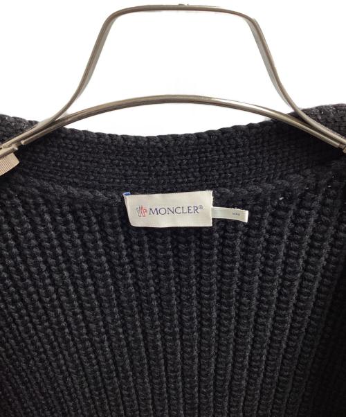 MONCLER（モンクレール）MONCLER (モンクレール) GILET TRICOT / ニット切替ダウンベスト　/　I20939I00001 ブラック サイズ:ＸＳの古着・服飾アイテム