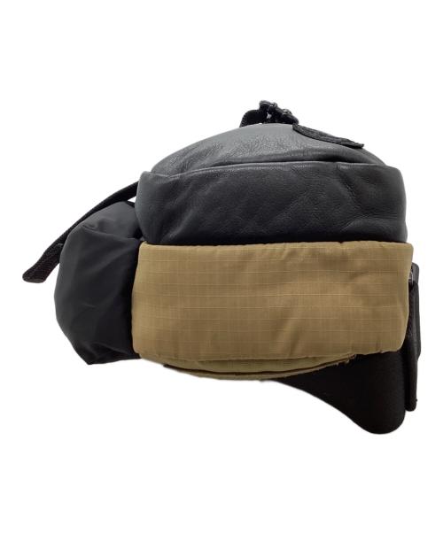 DIESEL（ディーゼル）DIESEL (ディーゼル) DSL UTILITY CROSSBODY S　/　X08932 ブラック×ベージュの古着・服飾アイテム