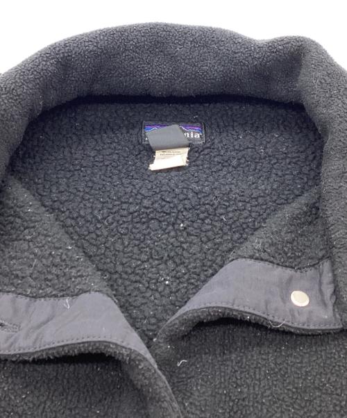Patagonia（パタゴニア）Patagonia (パタゴニア) 98年製 シャーリングコート　/　28202　/.　 USA製 FA98 レディース規格 ブラック サイズ:Sの古着・服飾アイテム