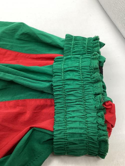 GUCCI（グッチ）GUCCI (グッチ) ナイロン GGロゴ トラックジャケット　/　573308-XJBAK　/　573308-XJBAK グリーン サイズ:Sの古着・服飾アイテム