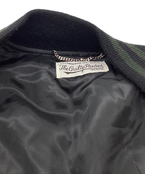 WACKO MARIA（ワコマリア）WACKO MARIA (ワコマリア) 23SS LEATHER VERSITY JACKET グリーン サイズ:Sの古着・服飾アイテム