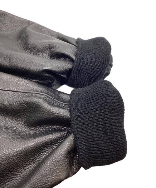 WACKO MARIA（ワコマリア）WACKO MARIA (ワコマリア) 23SS LEATHER VERSITY JACKET グリーン サイズ:Sの古着・服飾アイテム