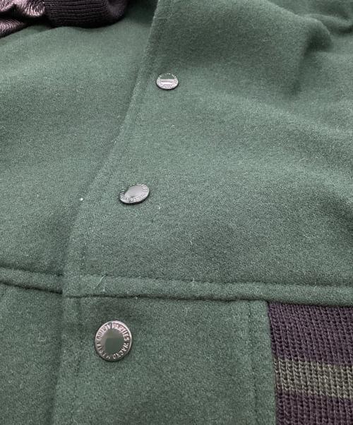 WACKO MARIA（ワコマリア）WACKO MARIA (ワコマリア) 23SS LEATHER VERSITY JACKET グリーン サイズ:Sの古着・服飾アイテム