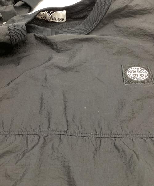 STONE ISLAND（ストーンアイランド）STONE ISLAND (ストーンアイランド) Nylon Metal Watro Sweat ブラック サイズ:Lの古着・服飾アイテム