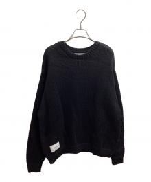 WTAPS（ダブルタップス）の古着「Ingredient / Sweater / Poly / 242MADT-KNM05」｜ブラック