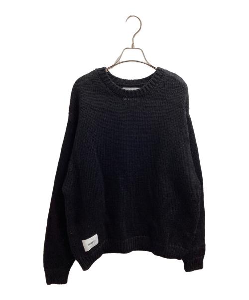 WTAPS（ダブルタップス）WTAPS (ダブルタップス) Ingredient / Sweater / Poly / 242MADT-KNM05 ブラック サイズ:02の古着・服飾アイテム