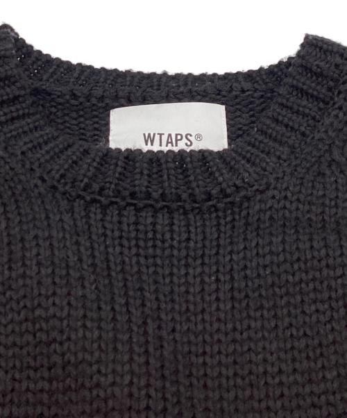 WTAPS（ダブルタップス）WTAPS (ダブルタップス) Ingredient / Sweater / Poly / 242MADT-KNM05 ブラック サイズ:02の古着・服飾アイテム