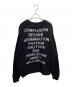 WTAPS (ダブルタップス) Ingredient / Sweater / Poly / 242MADT-KNM05 ブラック サイズ:02：18000円