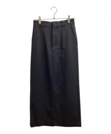 THE SHINZONE（ザ シンゾーン）の古着「CHRYSLER SKIRT　/　24SMSSK02」｜ブラック