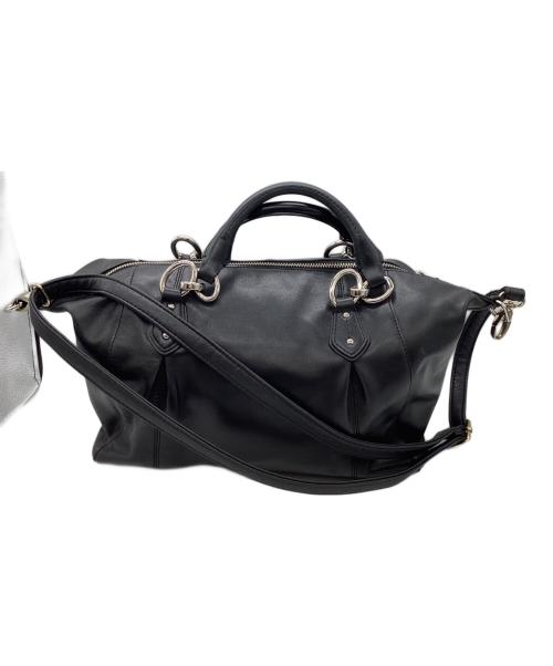 COACH（コーチ）COACH (コーチ) コレット レザー サッチェル　/　	 F33806 ブラックの古着・服飾アイテム