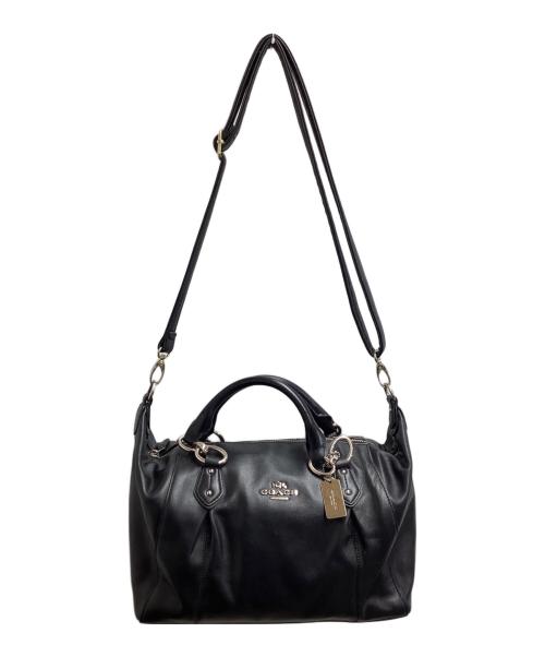 COACH（コーチ）COACH (コーチ) コレット レザー サッチェル　/　	 F33806 ブラックの古着・服飾アイテム