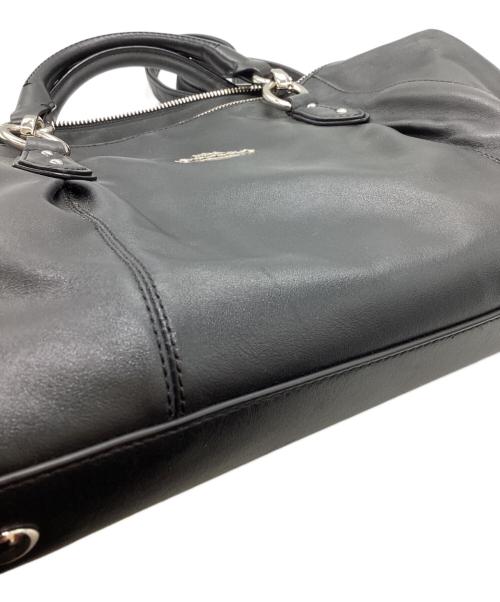 COACH（コーチ）COACH (コーチ) コレット レザー サッチェル　/　	 F33806 ブラックの古着・服飾アイテム