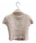 CHANEL (シャネル) パイル地ショートスリーブジャケット ピンク サイズ:36：20000円