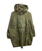 Snow peakスノーピーク）の古着「Fire Resistant Poncho　/　JK-19SU013」｜グリーン
