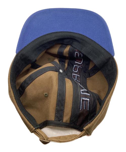 SUPREME（シュプリーム）Supreme (シュプリーム) Stripe 6-Panel CAP / ストライプシックスパネルキャップ ブラウン サイズ:記載無し（採寸値参照）の古着・服飾アイテム