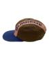 Supreme (シュプリーム) Stripe 6-Panel CAP / ストライプシックスパネルキャップ ブラウン サイズ:記載無し（採寸値参照）：6000円