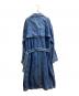 DIESEL (ディーゼル) D-DELIRIO ダブルブレスト デニムロングコート / A03873 ブルー サイズ:XXL：18000円