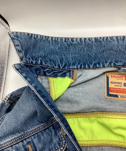 DIESEL（ディーゼル）DIESEL (ディーゼル) D-BARCY-RS-S デニムジャケット　/　A11395 ブルー サイズ:XXLの古着・服飾アイテム