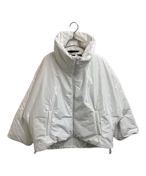 DIESEL（ディーゼル）DIESEL (ディーゼル) W-MONICA FUNNEL PUFFER JACKET / 中綿ジャケット ホワイト サイズ:40の古着・服飾アイテム
