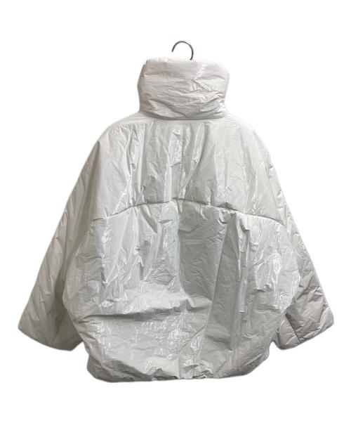 DIESEL（ディーゼル）DIESEL (ディーゼル) W-MONICA FUNNEL PUFFER JACKET / 中綿ジャケット ホワイト サイズ:40の古着・服飾アイテム