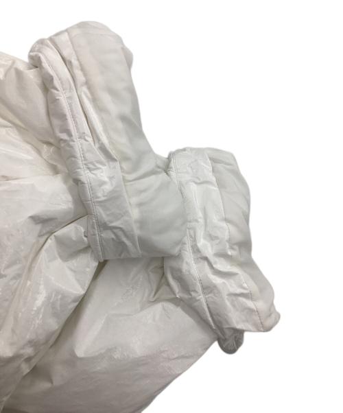 DIESEL（ディーゼル）DIESEL (ディーゼル) W-MONICA FUNNEL PUFFER JACKET / 中綿ジャケット ホワイト サイズ:40の古着・服飾アイテム