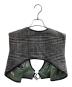 KISHIDAMIKI (キシダミキ) WOOL CROPPED TOP ブラック サイズ:FREE：13000円