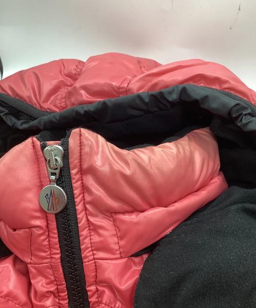 MONCLER（モンクレール）MONCLER (モンクレール) BADIA ダウンジャケット ピンクの古着・服飾アイテム