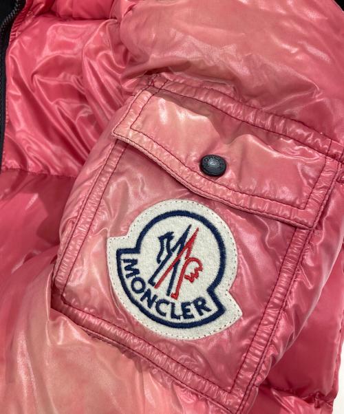 MONCLER（モンクレール）MONCLER (モンクレール) BADIA ダウンジャケット ピンクの古着・服飾アイテム