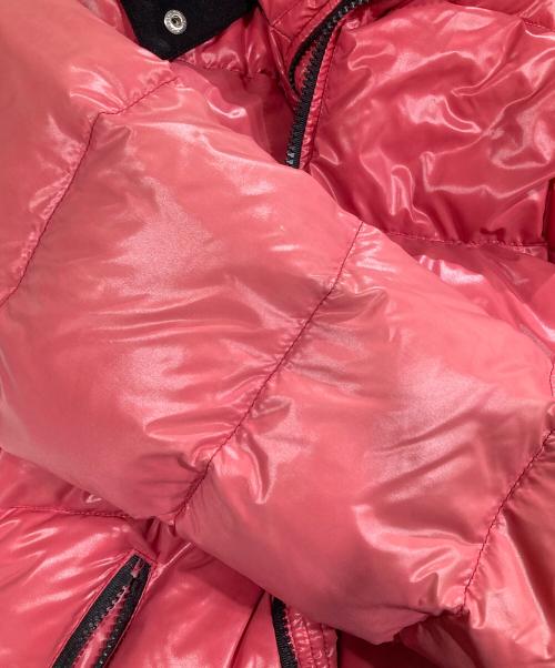 MONCLER（モンクレール）MONCLER (モンクレール) BADIA ダウンジャケット ピンクの古着・服飾アイテム
